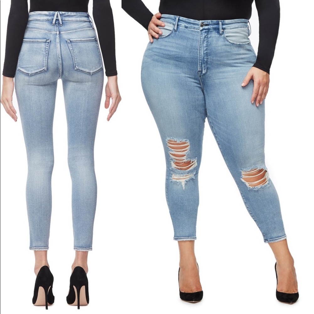 Good American Good Waist Skinny size 2